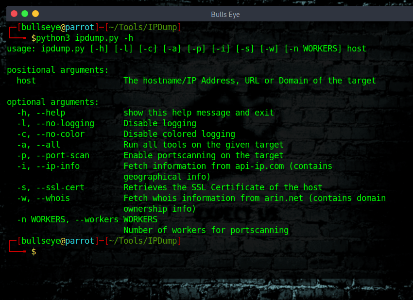 IPDump is a python utility for generating reports for IP Addresses, Websites, and domains. Also, How to save the terminal output to a file. /ipdump-generate-a-report-for-hostname-ip-address-url-or-domain/featured-image-preview.png