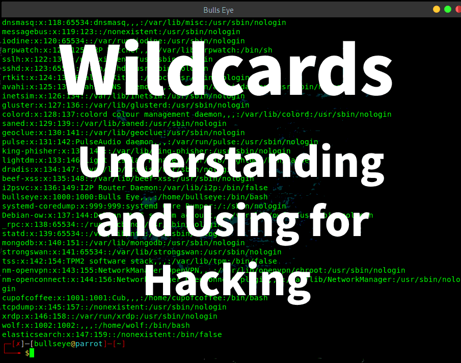 Wildcards Understanding And Using For Hacking Hackingpassion Com Root Hackingpassion Com