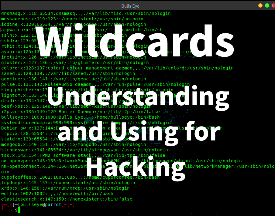 Wildcards Understanding and Using for Hacking ...