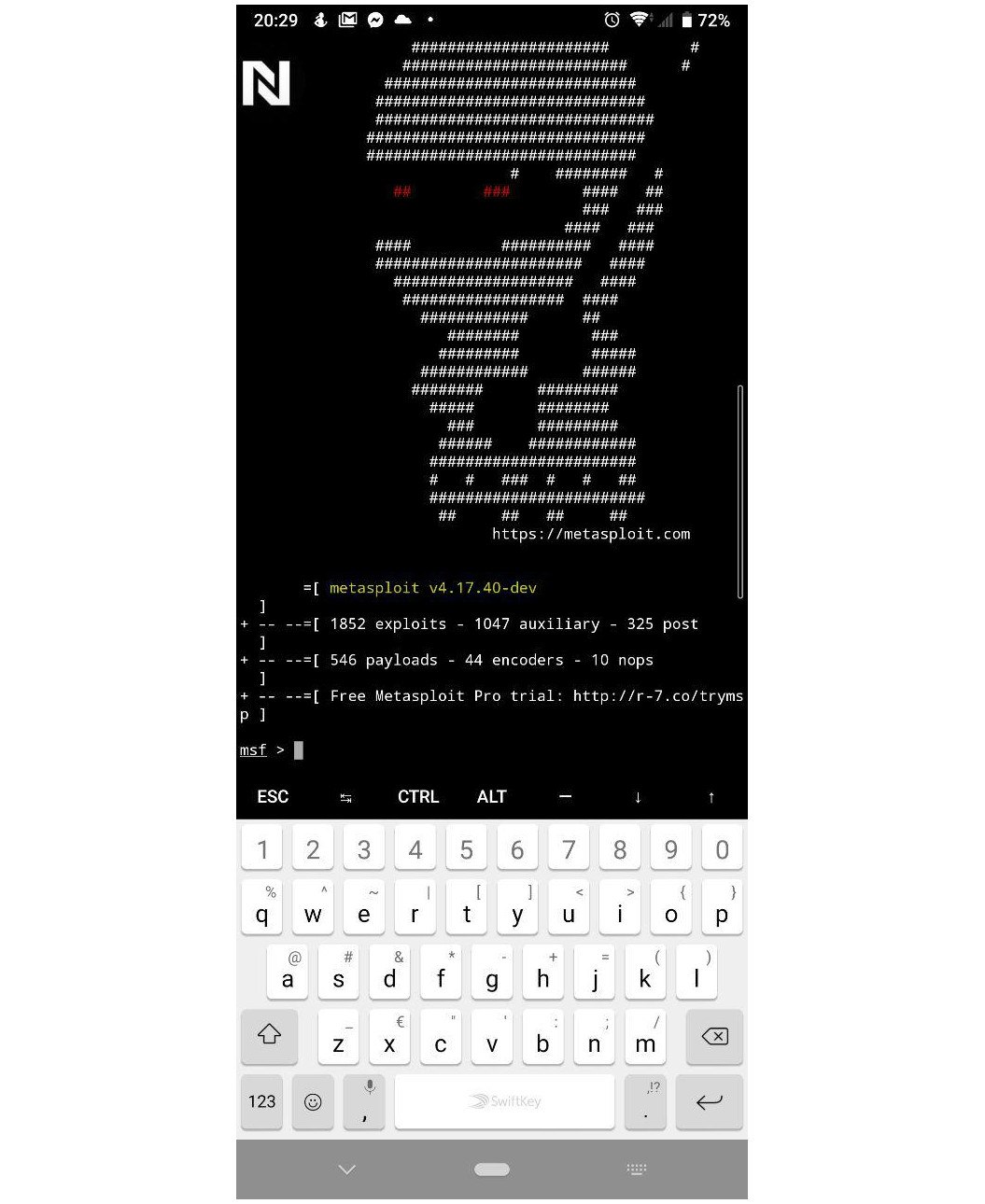 If you want to immerse yourself more about how to hack with Android, then Termux is a very good 'App' to use an discover.