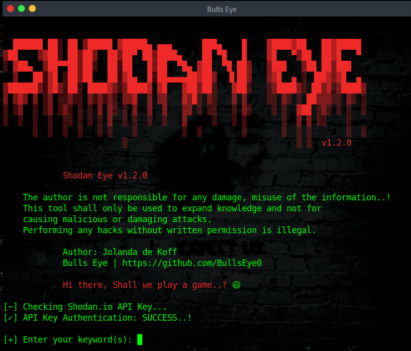 Shodan Eye