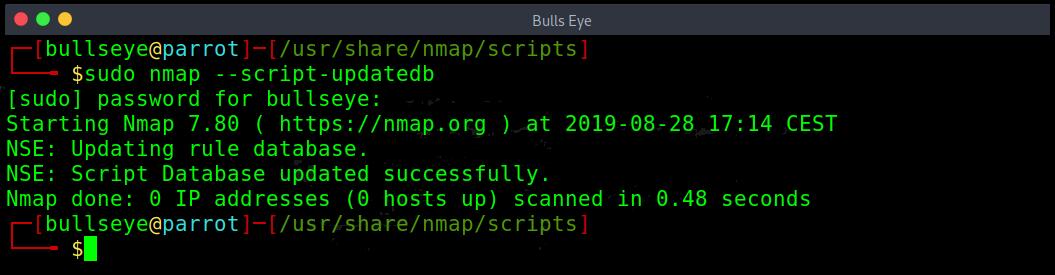 How to install the new NSE Nmap script