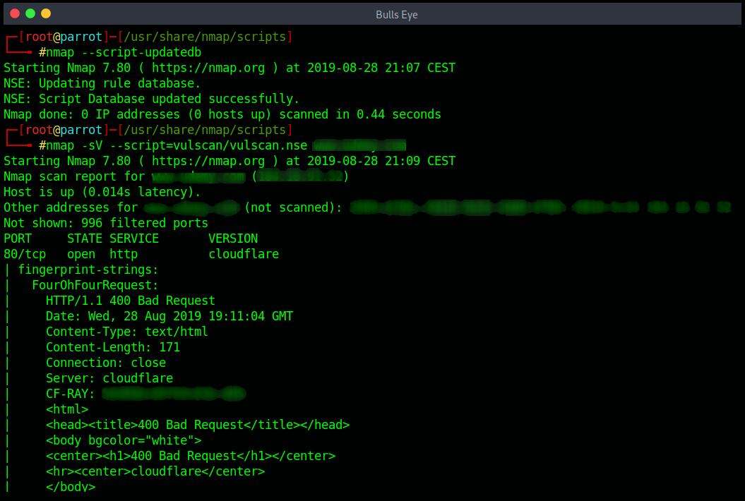 Find Vulnerabilities NSE Nmap