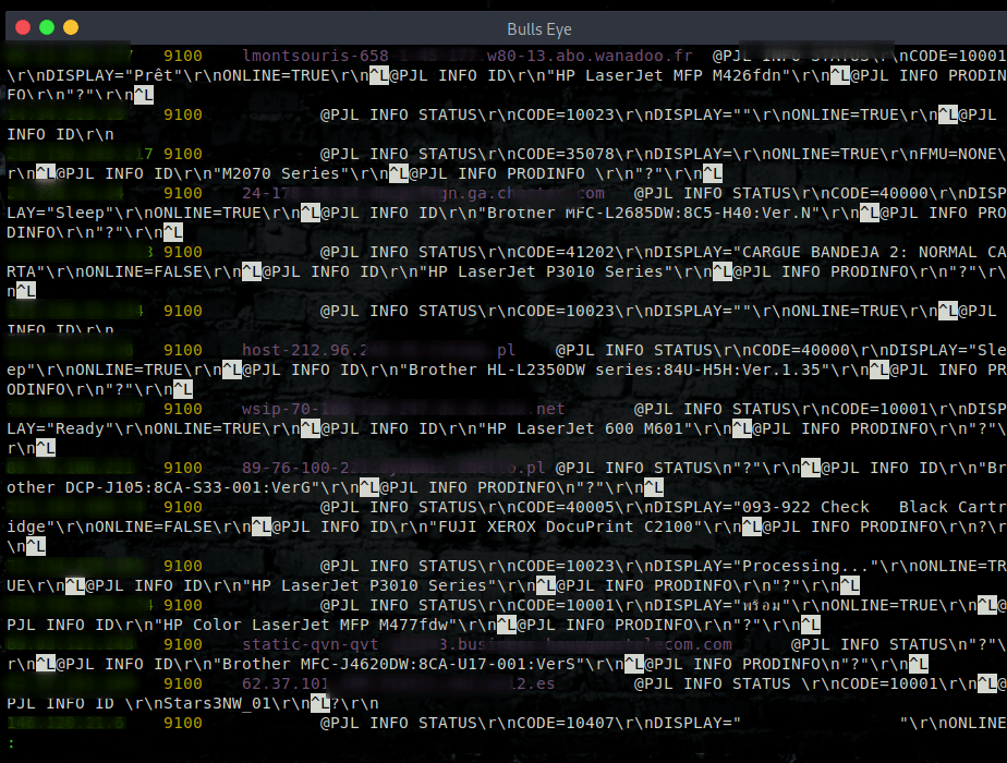 Shodan search for How To Hack and Exploit Printers