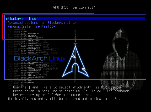 linux blackarch download for android