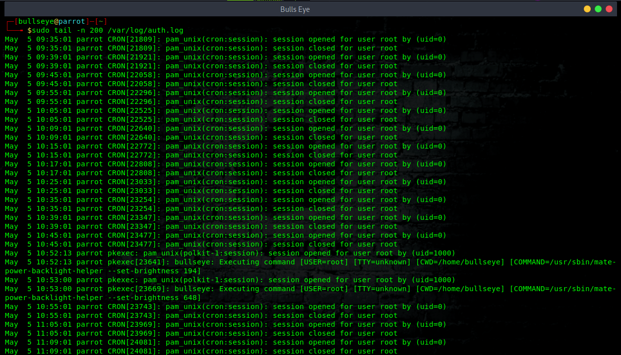 Check SSH attempt connections